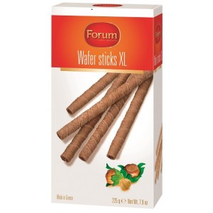 Forum Wafer Sticks XL Hazelnut 225g